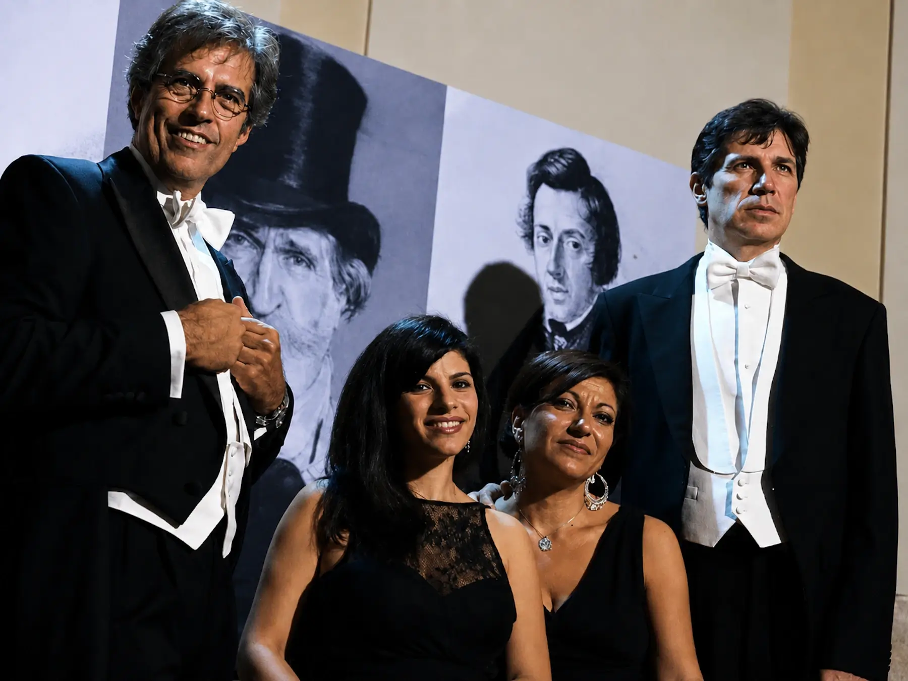 Artisti di Rome Opera Concerts sul palco